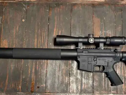 24” Heavy Varmint Fluted Upper 5.56