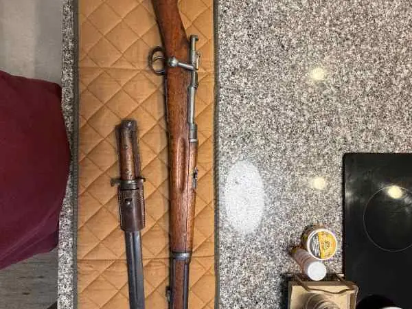 Swedish M94/14 Cavalry Carbine w/ bayonet