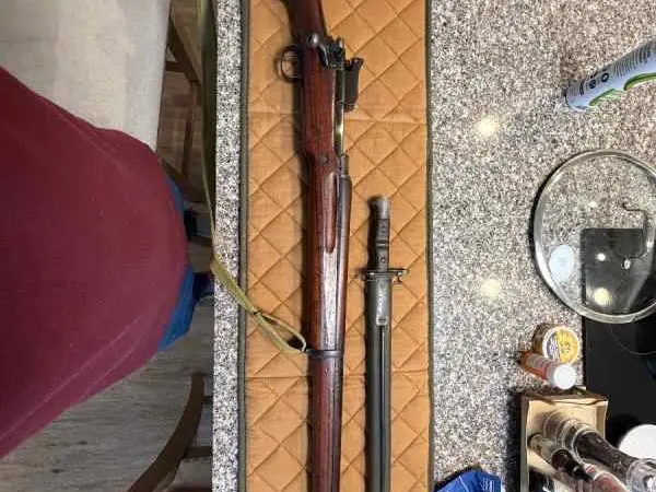 Eddystone P14 Enfield w/ bayonet