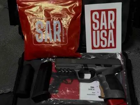 Sar 9 pistol 9mm glock