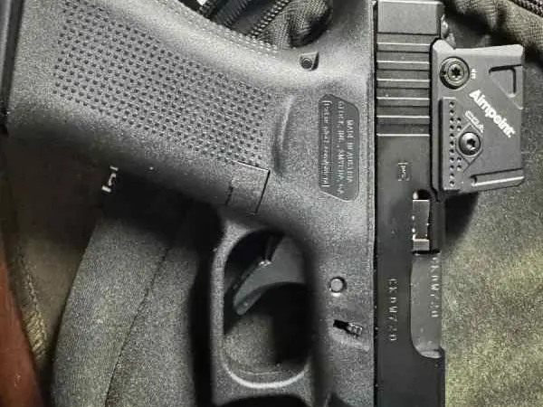 Glock 43x with aimpoint red dot