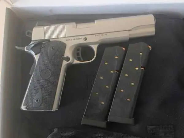 Reduced Rock Island 45 acp ss