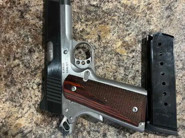 Kimber Custom II with upgrades.