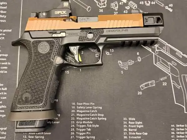 Sig p320 Vtac w/comp and extras