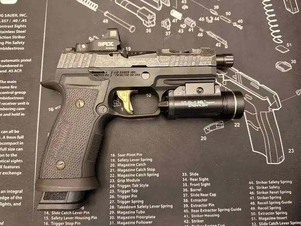 Sig p320 AXG Spectre Carry w/TB Armory Craft Trigg