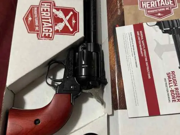 Heritage 9shot revolver