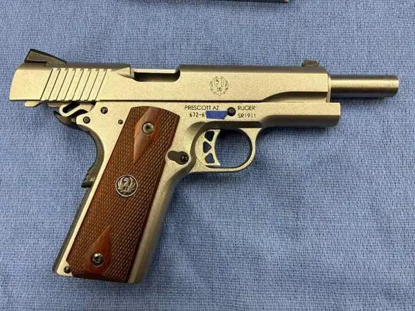 Stainless Ruger SR1911