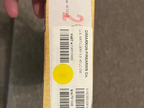 Cimarron US Artillery Model