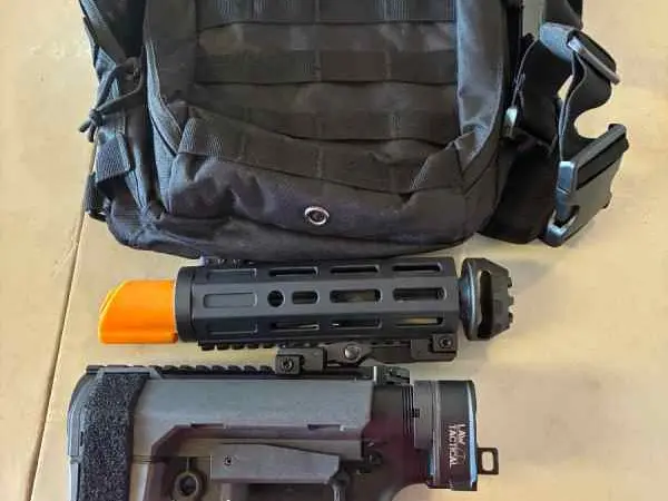TACTICAL LIFE TAKEDOWN BACKPACK AR PISTOL 223/556