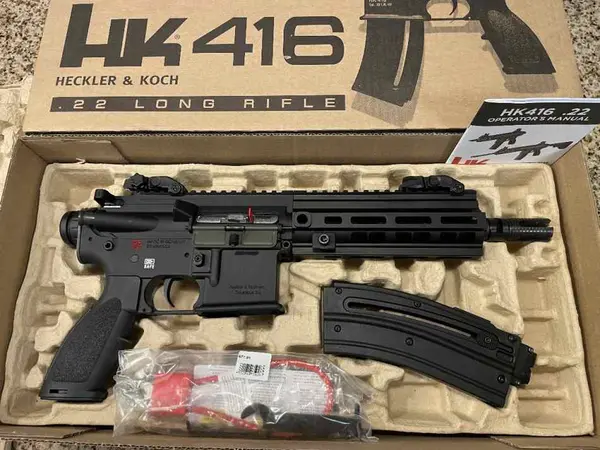 HK 416 Pistol 22 LR HK416 .22LR
