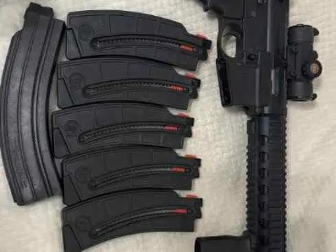 M&P AR 15-22 with 6 mags