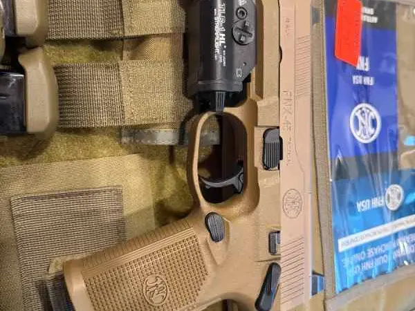 FNX .45 Tactical in FDE