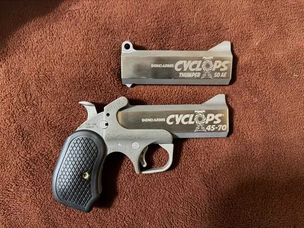 Bond Arms Cyclops 50AE & 45-70 Government Barrel