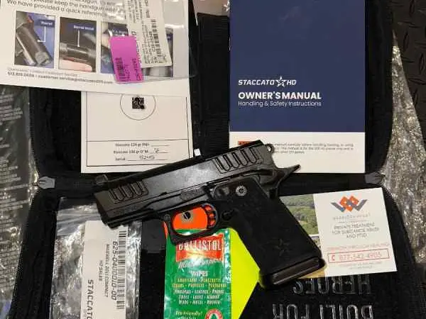 Staccato HD C3.6 w/ Glock Mags