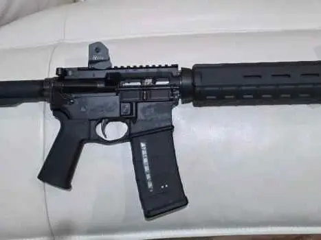 Adams Arms AA15 in 556 w DD iron sights