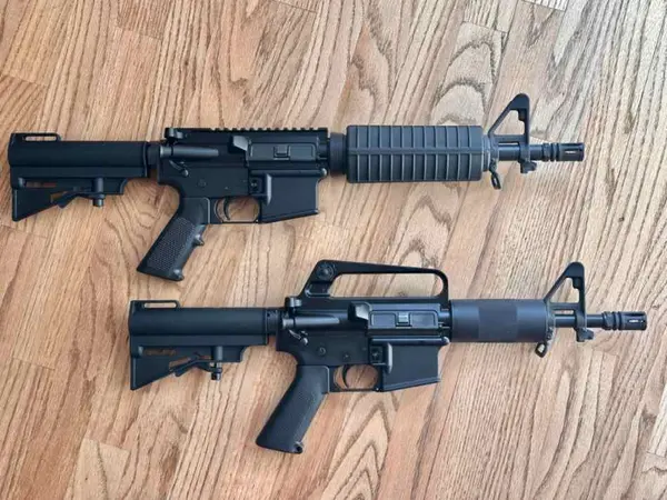 DPMS 10.5" AR15 pistols w/brace