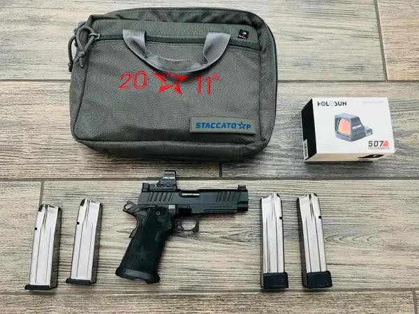 Staccato P DLC with Holosun 507 Comp & OWB Holster