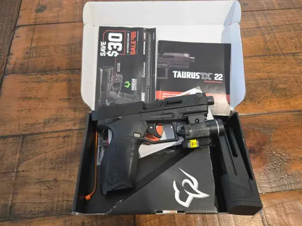 Unfired Taurus TX22 w/ FRT + Rate Reducer, Can Rea