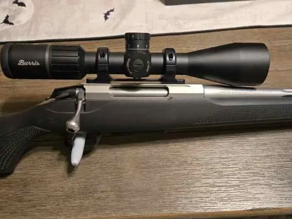 TIKKA T3X STAINLESS FLUTED 6.5 CM + BURRIS FFP