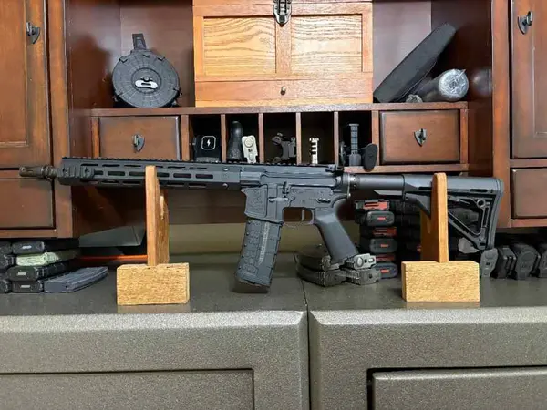TROY AR-15 with billet upper and lower