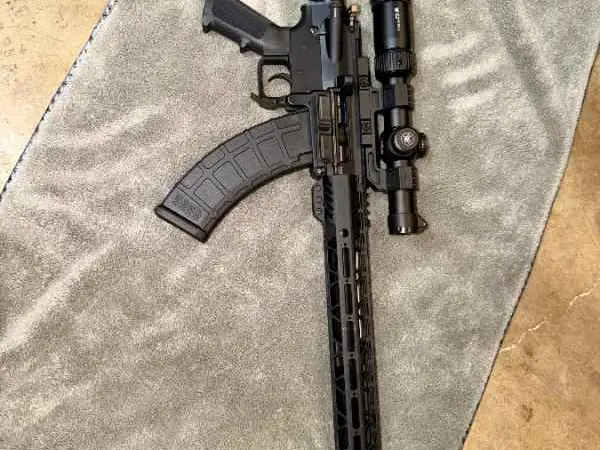 PSA 7.62x39 16” Barrel, Vortex Strike Eagle 1x6