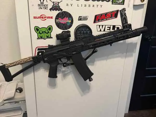 PSA Soviet arms AK102 5.56 folding pistol