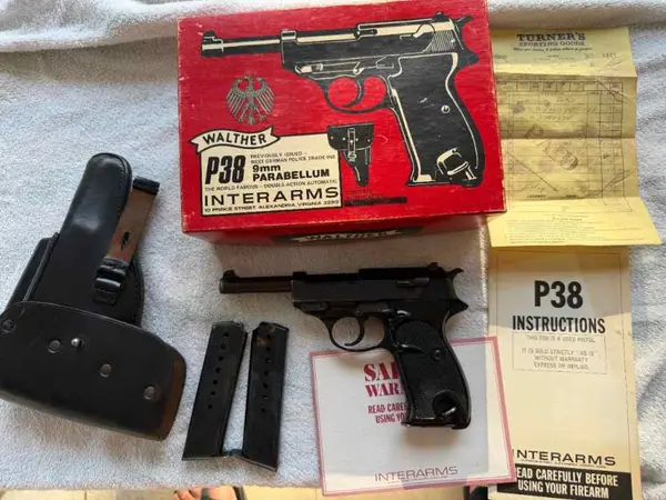 Walther P38 9mm German Police w/ Box