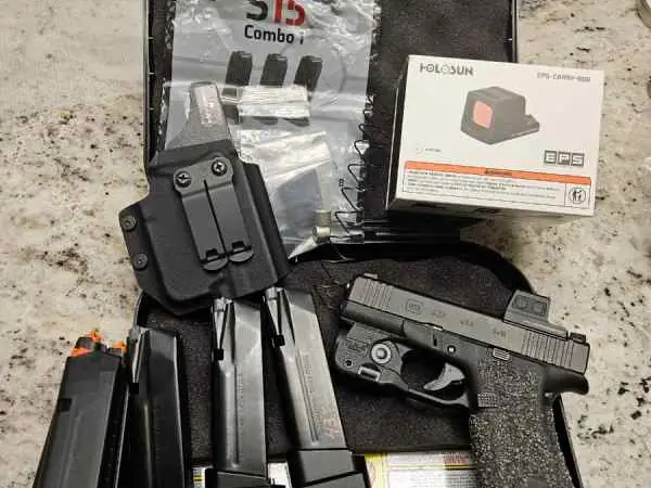 LNIB Glock 43X MOS CCW set up