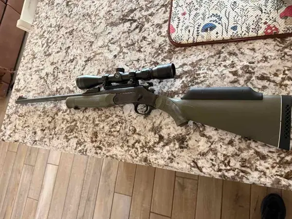 Rossi/Braztech single-shot break-action rifle in .