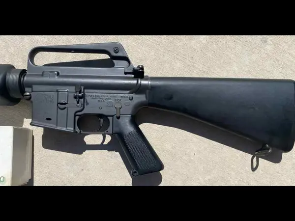 Colt SP1 AR15 1972 and original Colt scope