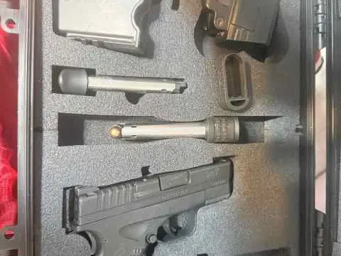 Xds 45 extra mags original case