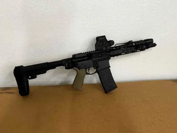 8" 300 AAC/Blackout AR Pistol