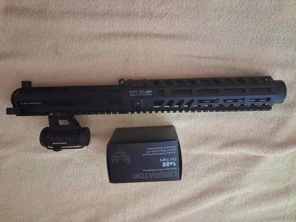 Angstadt Integrally Suppressed 9mm upper