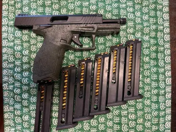 Taurus TX22 Green Splatter Pattern Rimfire