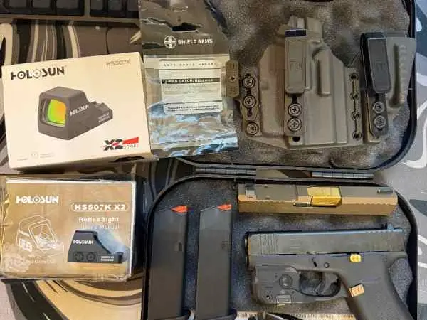 Glock 43X + HS507K + accessories *CRAZY DEAL*