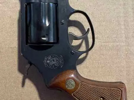 Smith and Wesson model 360 .357 magnum snubnose.