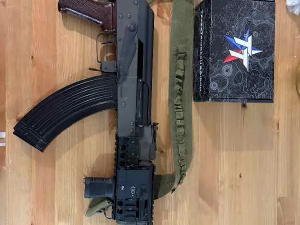 AK pistol with Diablo FRT from Texas trigger