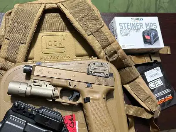 Brand new MOS Glock 19x setup(Testing the waters)