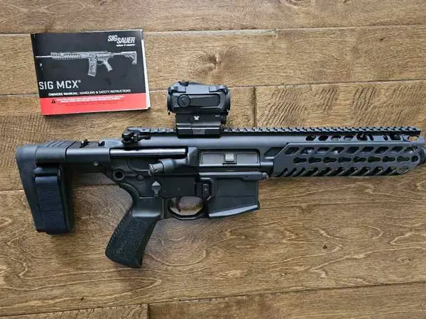Sig Sauer MCX 300 Blackout with Extras
