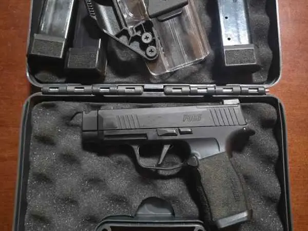 Sig Sauer P365X, Threaded barrel, Comp