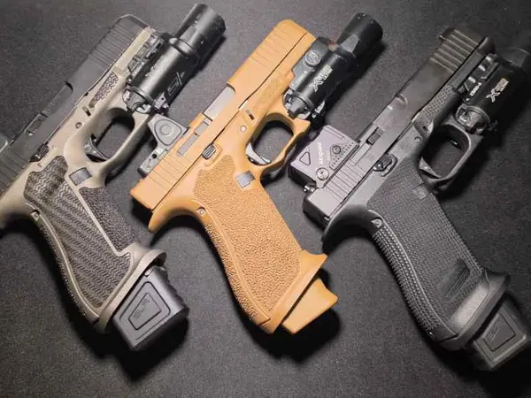glock 17 Gen 6 ported, 45 Gen 5 ported, 45 Gen 6