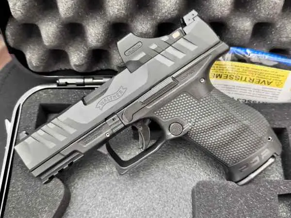 Like New Walther PDP 9mm 4” W/Holosun SCS+Holster
