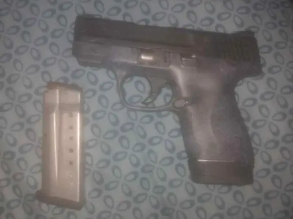 SW M&P9 Shield 9mm w kryptic finish