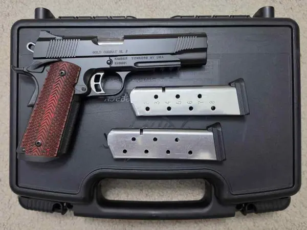KIMBER-CUSTOM-GOLD COMBAT RL II. **NEW CONDITION**
