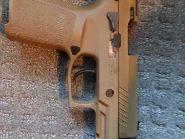 SIG Sauer P320-M17 9mm – Coyote Tan – Fired Once