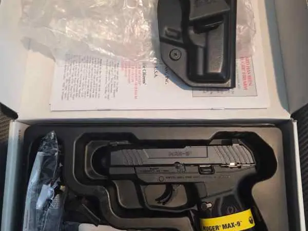 New in box Ruger Max 9