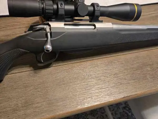 TIKKA T3X STAINLESS FLUTED 6.5 CM + LEUPOLD
