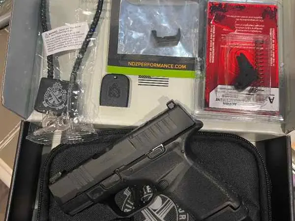 Springfield Hellcat OSP 3” OSP .380acp W/Extras