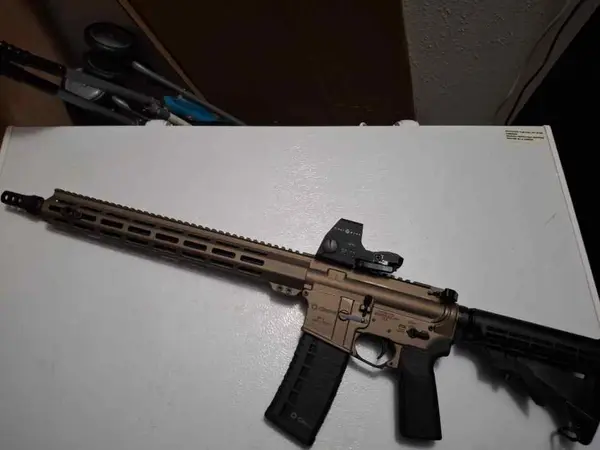 CMMG MK4 FDE, Sightmark RSPEC optic
