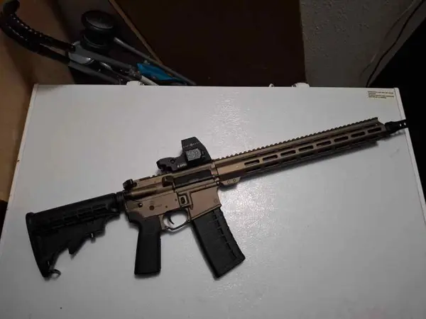 CMMG MK4 FDE, Sightmark RSPEC optic